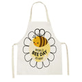Axyaa Kitchen Apron: Fun Cartoon Design for Cooking, Baking, and Cleaning.