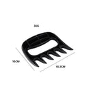 Axyaa Bear Claw BBQ Forks: Fast Pulled Pork Shredding - Kitchen Tool for Grilling