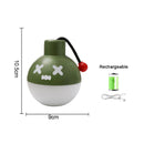 Axyaa Colorful Silicone Night Light for Children - USB Rechargeable RGB LED Toy