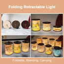 Axyaa Foldable LED Touch Lamp USB Rechargeable Night Light