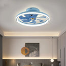 Axyaa Smart LED Ceiling Fan Light Remote Control/APP Dining Room Bedroom Chandelier