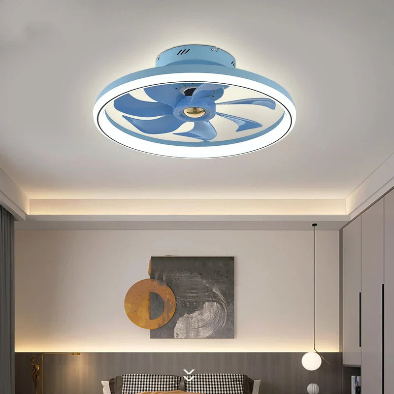 Axyaa Smart LED Ceiling Fan Light Remote Control/APP Dining Room Bedroom Chandelier