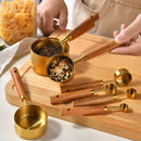 Axyaa Stainless Steel Measuring Cups & Spoons Set for Baking and Bartending