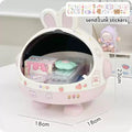 Axyaa Desktop Rabbit Storage Box Organizer for Girls' Accessories & Stationery