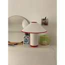 Axyaa Colette Table Lamp - Designer Cotton Retro Desk Light