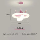 Axyaa LED Pendant Chandelier for Kids Room, Living Room, Bedroom - Full Spectrum Eye Light