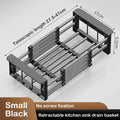 Axyaa Kitchen Sink Drain Basket: Multifunctional Storage & Washing Rack for Fruits/Vegetables