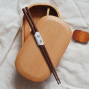 Axya Japanese Walnut Wooden Chopsticks Set - Eco-friendly Kitchen Utensils