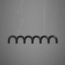 Axyaa Modern Minimalist U-shaped Pendant Light for Restaurant, Bar, and Living Room