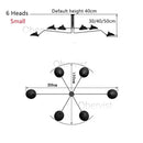 Axyaa Mouille Ceiling Lamp 3/6-Head Spider Pendant Light for Home Decor