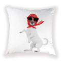 Cute Dog Cat Pillow Cover 45X45CM for Home Decor - Axyaa Brand