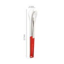 Axyaa Stainless Steel Kitchen Tongs - Nonstick Cooking Tool Clamp