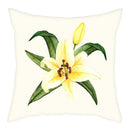 Axyaa Pink & White Flower Pattern Pillow Cover 45*45cm