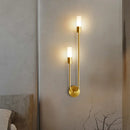 Axyaa Glass Lampshade LED Wall Lights for Bedroom, Living Room, Kitchen, Bar