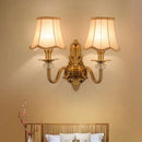 Axyaa European Copper Wall Lamp for Bedroom & Study Lighting