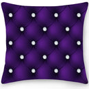 Axyaa Geometric Printed Pillowcase Double Sided Crystal Sofa Cushion Cover