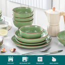 Axya Nymph Ceramic Tableware Set - Dinnerware for 4/8 Person