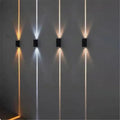 Axyaa Outdoor LED Wall Light for Garden, Porch, Waterproof IP65 Sconce, Long Strip