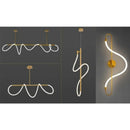 Axyaa Nordic Glass Pendant Light Wall Lamp for Modern Living Spaces