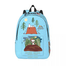 Axyaa Camping Backpack for Boys and Girls - Cartoon Dog Schoolbag Daypack