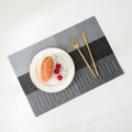 Axyaa PVC Placemats - Non-Slip Stain Resistant Table Mats for Dining, Indoor/Outdoor