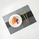 Axyaa PVC Placemats - Non-Slip Stain Resistant Table Mats for Dining, Indoor/Outdoor