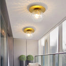 Axyaa Modern LED Crystal Ceiling Light for Bedroom, Corridor, and Bar Decor