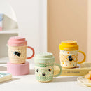Cat Cartoon Ceramic Mug - Axyaa Original Fun Coffee Cup Beer Drinkware Breakfast Tea Gift