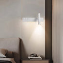 Axyaa Rotating LED Wall Light | Adjustable Reading Spotlight for Bedroom & Foyer