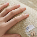 Axyaa Cream French Style Oval Carpet for Master Bedroom Luxury Decor