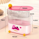 Axyaa Rotating Hair Accessories Organizer Box for Girls