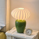Axyaa Meringue Desk Lamp with Colorful Silk Shade