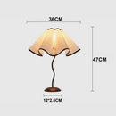Axyaa Irregular Polka Dot Fabric Table Lamp Night Light