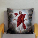Axyaa Jesus Christ Soft Plush Cushion Cover 45*45 Throw Pillow Case Home Decor
