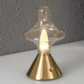 Axyaa Rechargeable Table Lamp Lantern - Nordic Design, Warm White Light