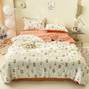 Axyaa Summer Cool Quilt Set: Breathable Thin Quilt Core Kit - Four Seasons
