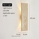 Natural Stone LED Wall Lamp by Axyaa - Waterproof Outdoor Lighting Fixtures