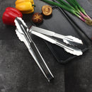 Axyaa Stainless Steel Food Tongs: Barbecue & Buffet Essential