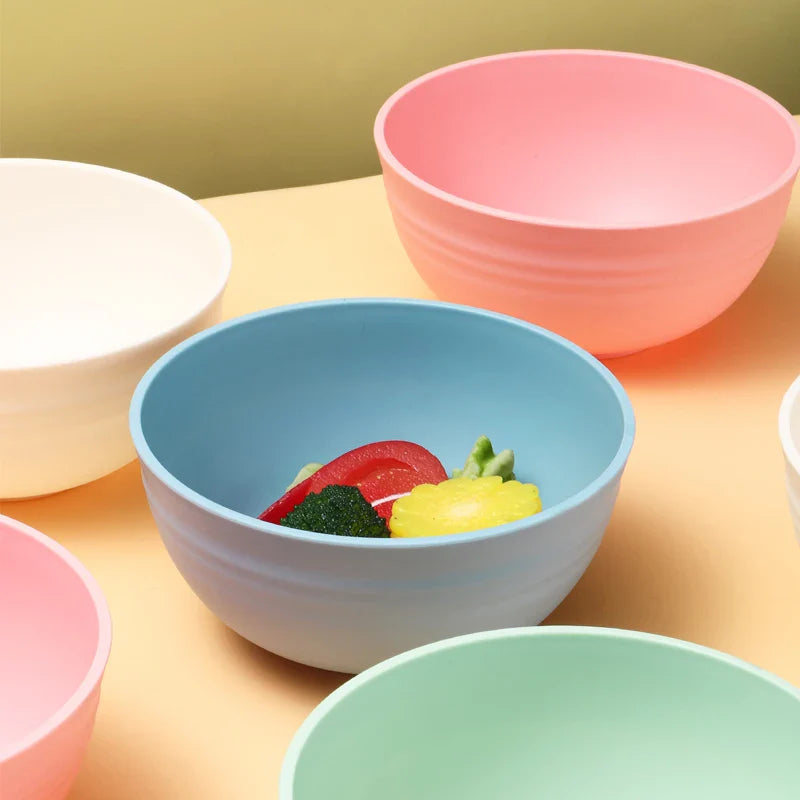 Axyaa Reusable PP Material Bowl for Home Kitchen, Dorm, Camping, RV, Hotel, Restaurant