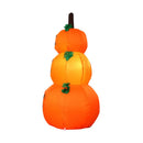 Axyaa Glowing Pumpkin Inflatable Set for Halloween Home Outdoor Decor