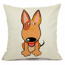 Axyaa Pet Dog Pattern Cushion Cover - 45X45cm