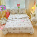Axyaa Cooling Comforter Set with Latex Bed Mat - Lightweight & Breathable Quilt