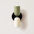 Axyaa Nordic LED Wall Lamp: Simple Macaron Design for Bedroom, Living Room Lighting