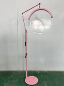 Axyaa 20W LED Half Moon Ring Floor Lamp for Beauty & Skincare
