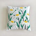 Axyaa Floral Pillow Cover for Home Decor - 45x45cm Cotton Square Case