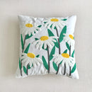 Axyaa Floral Pillow Cover for Home Decor - 45x45cm Cotton Square Case
