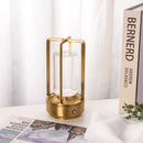 Axyaa Industrial Cordless Table Lamp for Creative Night Lighting