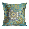 Axyaa Geometric Pattern Plush Pillowcase for Sofa, Custom Sizes Available