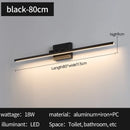 Axyaa LED Bathroom Vanity Light Fixture | Dimmable 5CCT 180° Rotatable Mirror Bar Decor