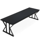 Axyaa Executive Desk: 78.7-Inch Large Workstation for Computer, Office, Writing, and Study